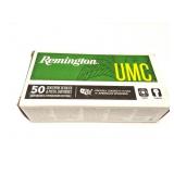 REMINGTON UMC- 9 MM LUGER- 50 ROUNDS- 147 GRAIN-