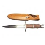 CUSTOM HAND MADE KNIFE FROM A FILE-RASP- WITH