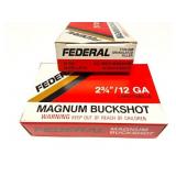 FEDERAL- 12 GAUGE- MAGNUM BUCKSHOT- 10 SHELLS- 2