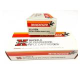 WINCHESTER 223 REM.- 40 ROUNDS- 2 BOXES OF 20