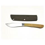 HAND MADE KNIFE WITH HAND MADE SHEATH