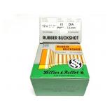 SELLIER & BELLOT- 12 GAUGE RUBBER BUCKSHOT- 50