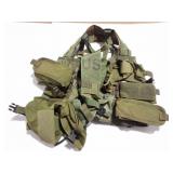 U.S. MILITARY- VEST - WITH BELT AND STORAGE BAGS