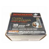 WINCHESTER PDX1 DEFENDER- 38 SPECIAL +P- 18