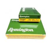 REMINGTON- 12 GAUGE- 10 SHELLS- 2 3/4' RIFLED