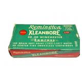 REMINGTON- 30 - 30 WIN- KLEANBORE- 20 ROUNDS - IN
