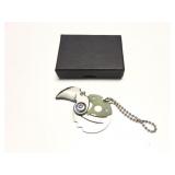 KNIFE- ROUND- FOLDING KNIFE- WITH BOX