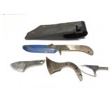 4 - UNFINSHED KNIVES AND HEADS