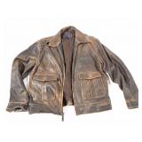 DANIEL CREMIEUX COLLECTION-- LARGE- BROWN LEATHER