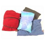 SLEEPING BAG AND MINI PILLOWS