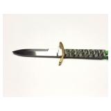 CUSTOM HAND MADE KNIFE- WRAPPED HANDLE