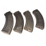 7.62 X 39MM- 4 METAL MAGAZINES