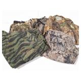 CAMO- FLEECE- SHORTS - PANTS AND TWO SHIRTS