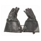 BLACK LEATHER GLOVES