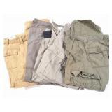 LEVIS - COLUMBIA AND MORE- 4 PAIRS CARGO PANTS-