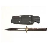 HAND MADE KNIFE WITH HAND MADE SHEATH
