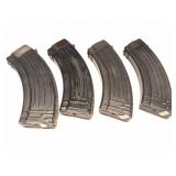 7.62 X 39MM-  4 METAL MAGAZINES- MADE IN GERMANY-