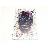 SKULL- TIN SIGN