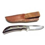 W- LBD- 1992- KNIFE WITH LEATHER SHEATH