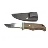 HAND  MADE KNIFE WITH HAND MADE SHEATH-