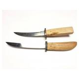 2- CUSTOM UN- FINISHED KNIVES