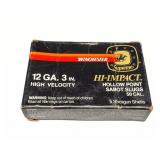 WINCHESTER 12 GAUGE- HIGH VELOCITY- HI IMPACT- 3
