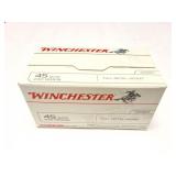 WINCHESTER- 45 AUTO- 100 ROUNDS- 230 GRAIN- FULL