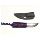 CUSTOM HAND MADE KNIFE- WRAPPED HANDLE- HAND MADE