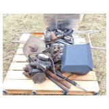 CHIMNEY COVER- STAINLESS STEEL SHELF - AND MUCH