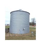 METAL GRAIN BIN