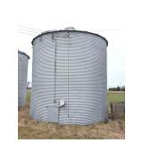 METAL GRAIN BIN