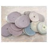 ABRASIVE SANDING DISCS- APPROXIMATELY 7 INCHES