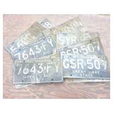 1979 MICHIGAN LICENSE PLATE LOT