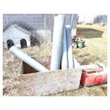 GALVANIZED STOVE PIPE- 2 METAL TANKS