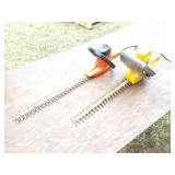 CRAFTSMAN AND DISSTIN- HEDGE TRIMMERS-ELECTRIC