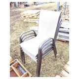 4 OUTDOOR CHAIRS-