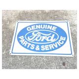 FORD- GENUINE PARTS AND SERVICE- DOUBLE SIDED-