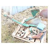 SINGLE BOTTOM PLOW- AND COMPONETS