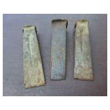 3 HEAVY METAL SPLITTING WEDGES