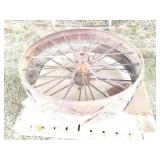 PAIR IF STEELMWAGON WHEELS