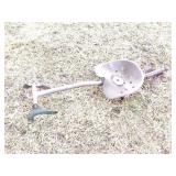 TRACTOR SEAT- IMPLEMENT STEEL SEAT- WITH SHOCK