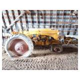 MINNI MOLINE- TRACTOR- WITH BUZZ SAW ON FRONT
