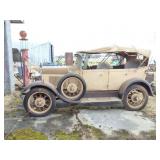 1929- FORD MODEL T - CONVERTIBLE- - NEWER CANVAS
