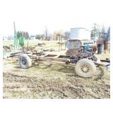 MOTOR AND CHASSIS- FLAT HEAD FORD V-8