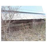 LARGE STEEL RACK AND ALL CONTENTS- LOTS OF HEAVY