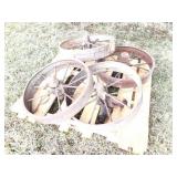 4- MATCHING STEEL WHEELS-