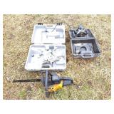 ELECTRIC ROUTER IN CASE- POULAN SAW- CORD IS