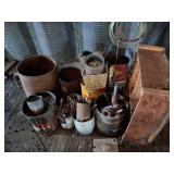 LARGE LOT- STEEL- BOLTS-  CABLE ALL IN  PICTURES-
