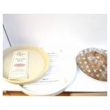 PAMPERED CHEF- DEEP DISH BAKER- AND OTHER ITEMS