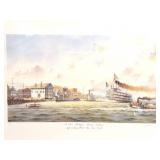 ST CLAIR MICHIGAN- STEAMER TASHMOO APPROACHING